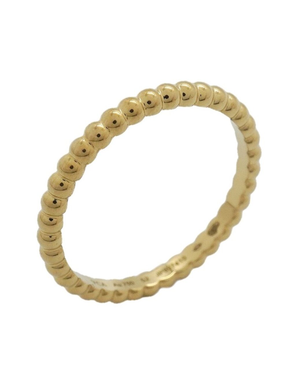 Van Cleef & Arpels Ring Perlee Small 18K Yellow Gold